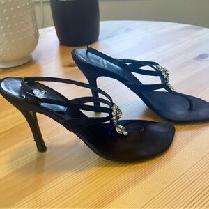 Stuart Weizman rhinestone heels